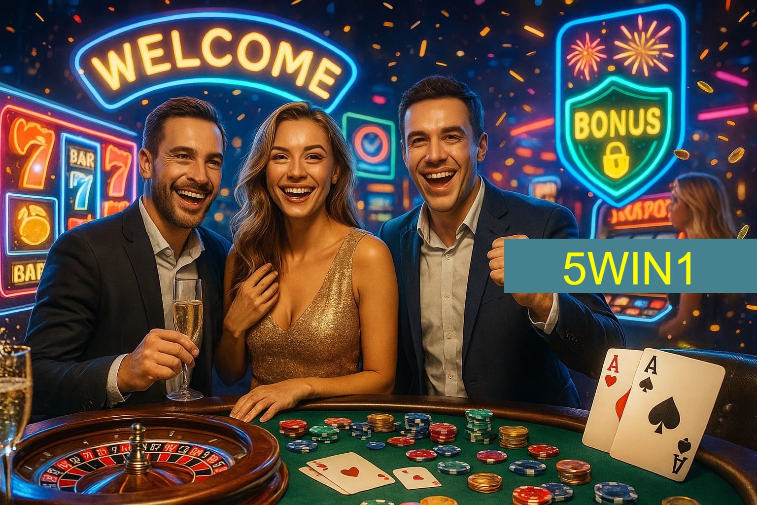 Jogos emocionantes no 5WIN1